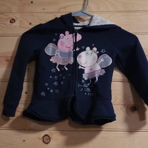 Peppa Pig sweat jacket with hood